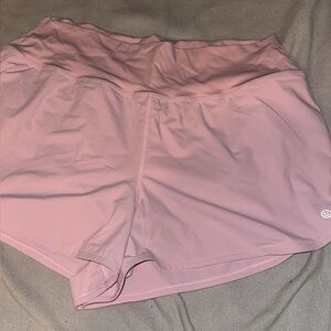 Women's Pink Athletic Shorts Hollister Gilly Hick